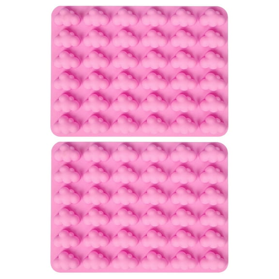 Masteelf 2Pcs Silicone Chocolate Making Mold Cloud Shape Candy Mold Dessert Molds for Chocolate
