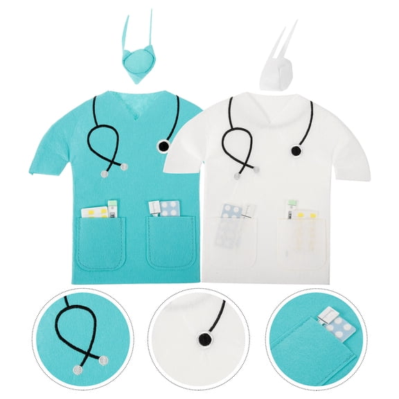 LOLIPPYY Water Bottle Carrier Bag Wine Bag Felt 2Pcs for Holiday