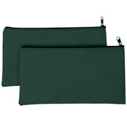 Masteelf 2Pcs Zipper Bill Bags Money Bags Money Bags Receipt Pouches Bank Deposit Money Bags with Zipper