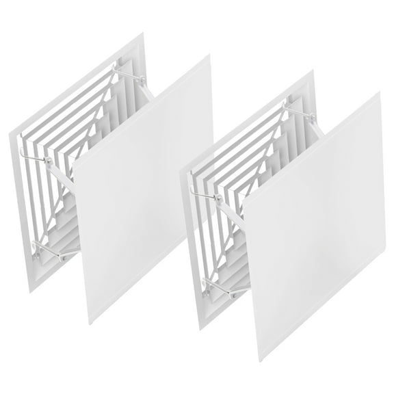 Masteelf 2pcs Air Conditioner Windshield Deflector With Hook Design Prevents Direct Blowing Airflow Deflector For Ceiling Vents Home Office