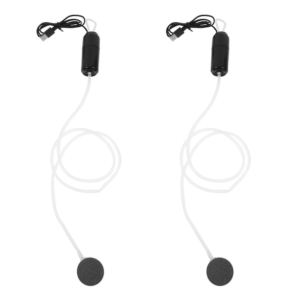 Masteelf 2pcs Aquarium Oxygen Pump Aquarium Pump Silent Fish Tank Oxygenation Pump Portable Machine