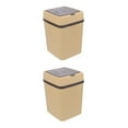 thumbnail image 1 of Masteelf 2pcs Automatic Trash Can Self- Sealing Contactless Garbage Can Automatic Intelligent Induction Dustbin 16L, 1 of 8