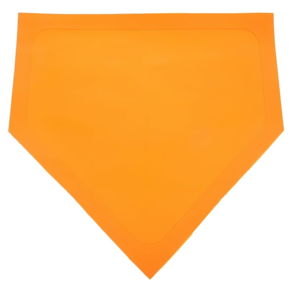 Masteelf 2pcs Baseball Home Plate Throw Down Baseball Bases Heavy Duty Kickball Base For Softball Kickball Practice Pitching Hitting