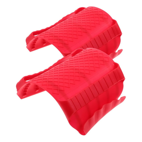 Masteelf 2-Pack Bread Slicer Protectors with Oven Mitts, Kitchen Tool Pot Holders, Gloves for Cooking
