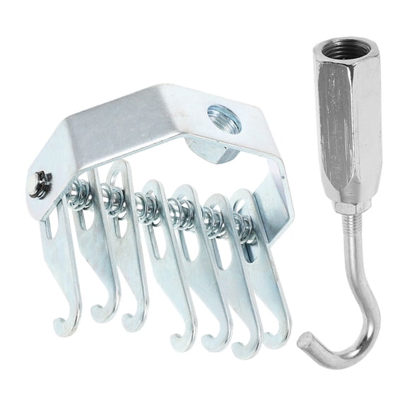 Masteelf 2pcs Car Dent Puller Set with 7 Metal Pulling Hooks for Auto Body Dent Removal and Repair Tool Kit