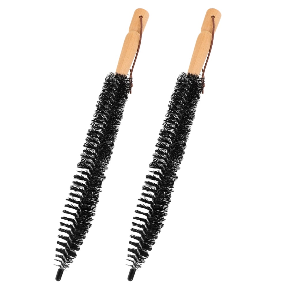 2pcs Multi-Function Chimney Cleaning Brush Kit Chimney Cleaner Brush Chimney Duct Cleaning Sweeper Fireplace Pipe Cleaner Brush