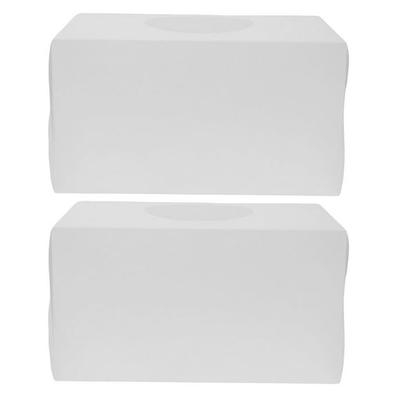 Masteelf 2pcs Clear Money Box Cash Drop Box Savings Jar Donation Jar Suggestion Boxes Prize Box Card Receiving Container for Fundraising Savings