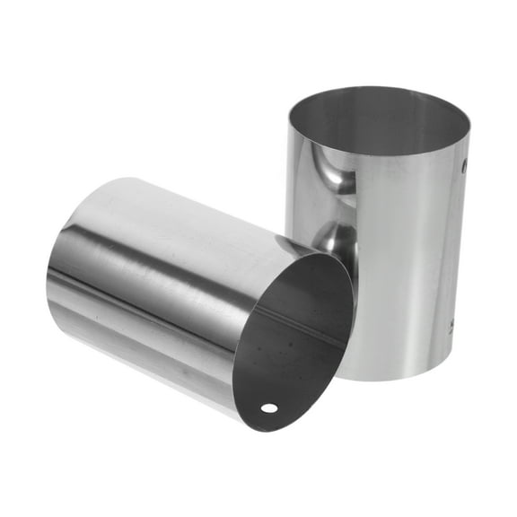Masteelf 2pcs Convenient Handrail Fittings Handrail End Stopper Stair End Caps Handrail End Handrail Closure Cap Stair Railing End Cap