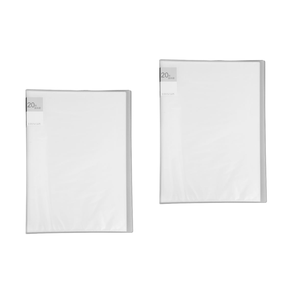Masteelf 2pcs Display Folder File Organizer Practical File Folder ...