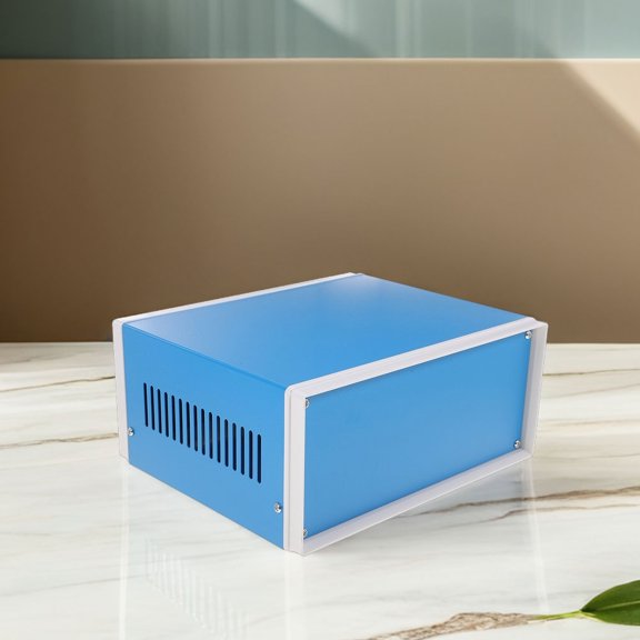 Masteelf 2-Pack Metal Electronic Project Enclosure Boxes, Junction Box Housing for Industrial, Outdoor Use, Circuit