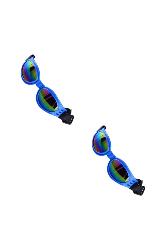 2pcs Fashion Style Blue Dogs Sunglasses Baby Decorative Glasses UV Protection Sunglasses