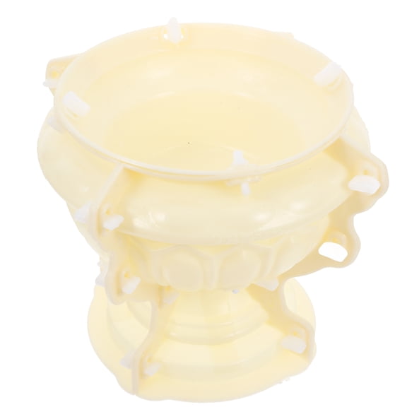 Masteelf 2-Pack Reusable Plastic Flower Pot Casting Molds for Bonsai , Garden and Home Decor Set
