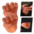 thumbnail image 1 of Masteelf 2pcs Halloween Fake Hands And Fingers Props For Pranks And Stage Shows Realistic Small Hands And Gimmick Accessories, 1 of 8