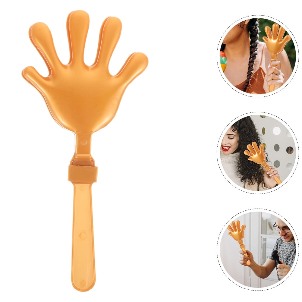 Masteelf 2pcs Hand Clapper Noisemaker For Sporting Events Plastic Hand Clappers Party Plastic Hand Clapper Reusable Cheering Tools