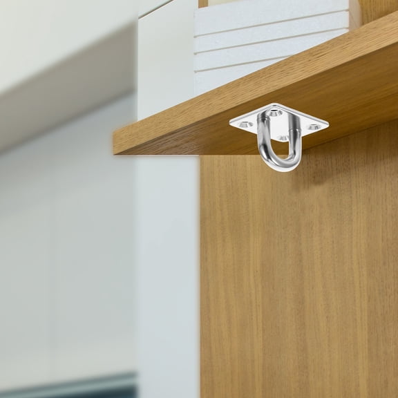 Masteelf 2pcs Heavy Duty Ceiling Wall Mount Hooks Stainless Steel Marine Hardware for Hanging Objects Boat