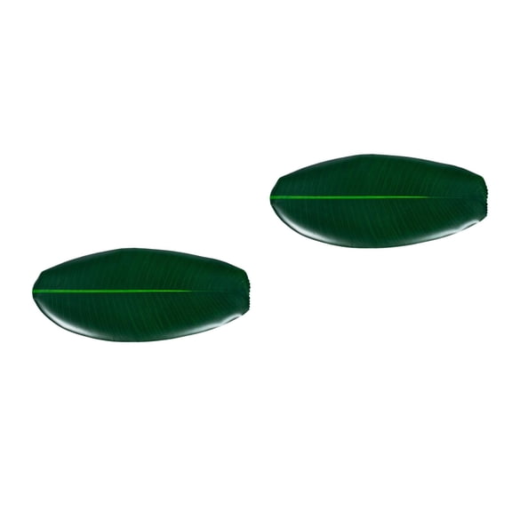 Masteelf 2-Pack Leaf Pattern Oil-Resistant Tablecloths, Washable and for Home, Kitchen, and Restaurant Use