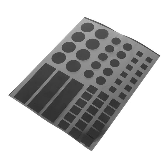 Masteelf 2pcs LED Light Blocking Stickers Blackout Tape for Indicator Lights Dimming on Home Appliances Electronics Office Use