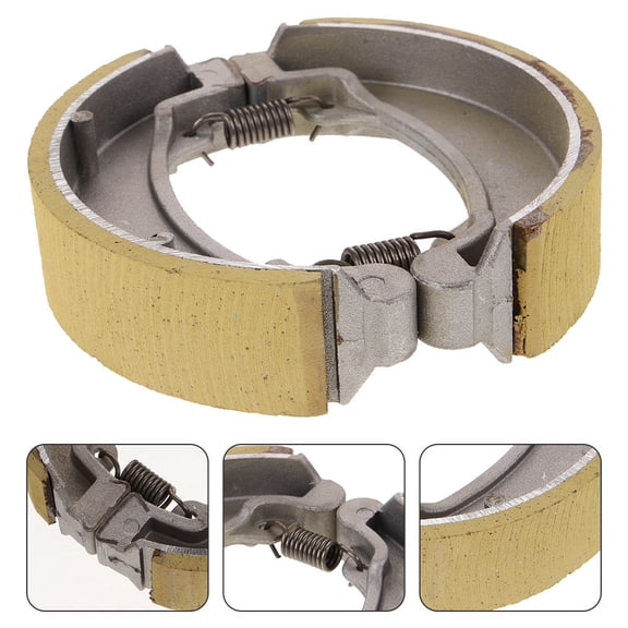 Masteelf 2pcs Motorcycle Brake Pads Brake Block Thickened Brake Shoes Motorcycle Accessory