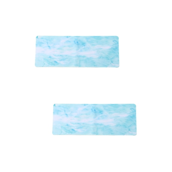 Masteelf 2pcs Mouse Pad Mouse Mat Marble Printing Mousepad Cumputer Mouse Pads Cusion Creative and Beautiful Mouse Mat for Office ( Marble 80x30x0.2cm)