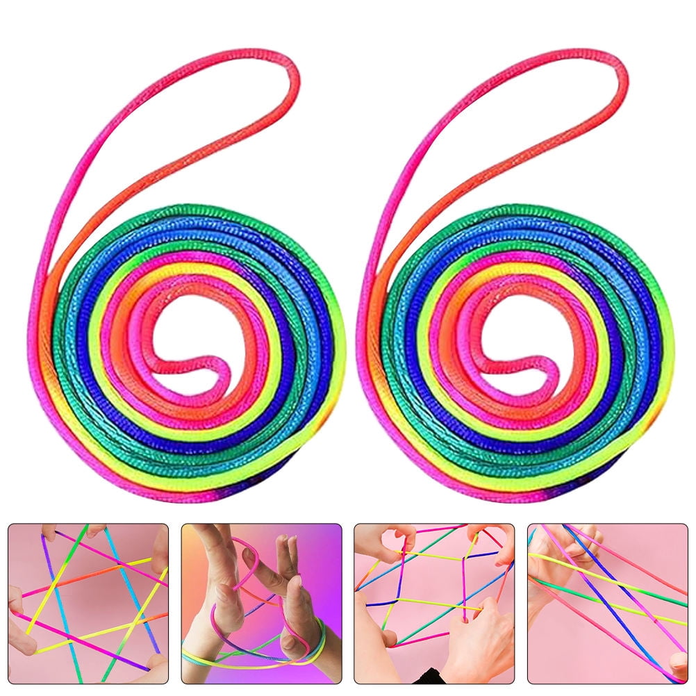 Masteelf 2pcs Old School Finger String Toys For Children String Hand