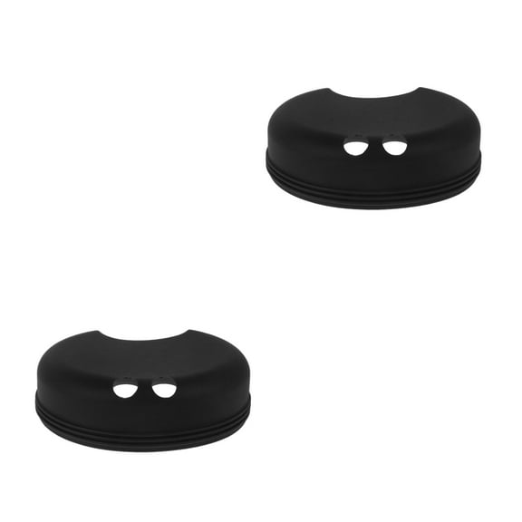 Masteelf 2pcs Plastic Splash Guard For Water Cup Wide Water Bottle Accessory Water Bottles Splash Guard Drink Cup Cap Inner Lid For Water Bottle Compatible For Nalgene Easy Sipper