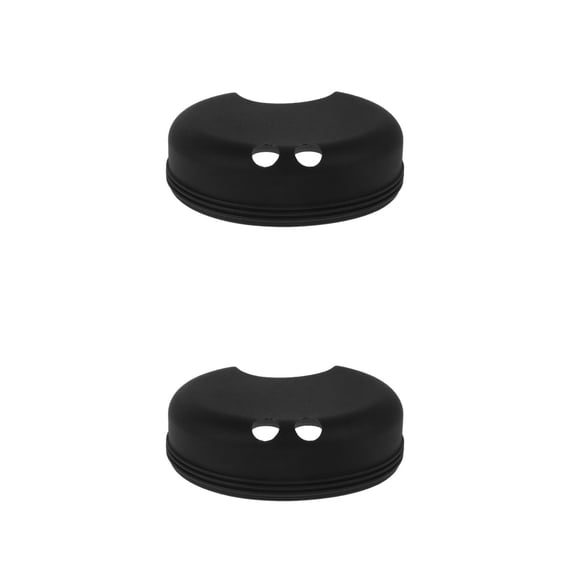 Masteelf 2pcs Splash Guarding Lid For Wide Mouth Bottle Water Cup Anti-spill Intended Accessory Water Cup Lid Spill-proof Cap For Water Cup Compatible For Nalgene Easy Sipper