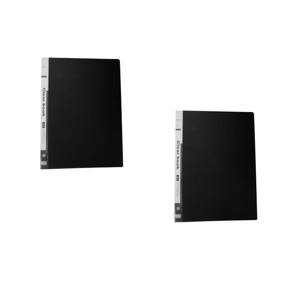 Masteelf 2pcs Portable Document Folder Colored Documents File Folder Office Bill File Organizer File Folder Document Organizer Folder (A3)