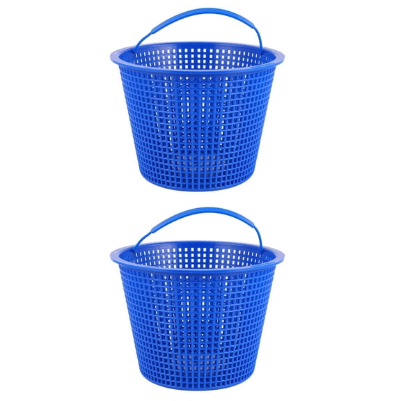 Masteelf 2pcs Portable Swimming Pool Leaves Filting Basket Anti Clogging Pool Basket Garbage Filter