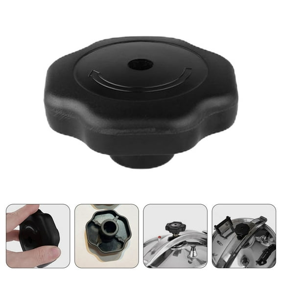Masteelf 2pcs Pot Lid Knob for Home Pressure Cooker Cover Knobs Replacement Pressure Cooker Knobs Pot Lid Replacement Knob Kitchen Cookware Knobs