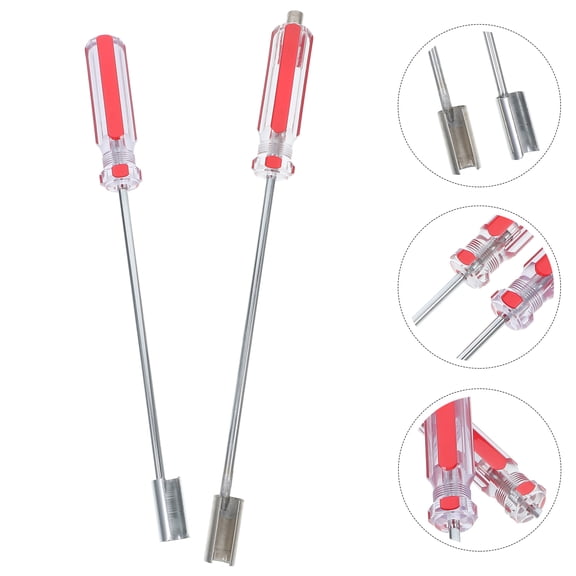 Masteelf 2pcs Professional BNC Extraction Tool and Screwdriver Set for Cable Installation