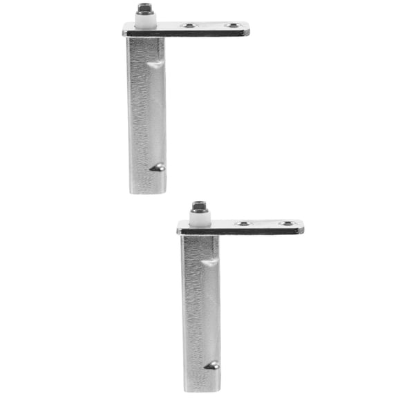WRITWAA 2-Pack Stainless Steel Freezer Door Replacement Hinges with Finish for Easy Installation