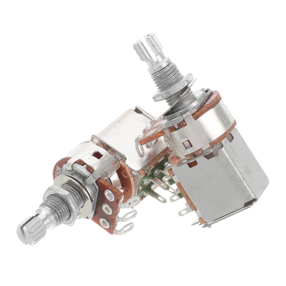Masteelf 2pcs Push Pull Pot Switch Guitar Bass Potentiometer Audio Volume Tone Split Shaft Control Switch for Electric Guitar Bass Replacement