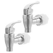 HEATSHAKING 2-Pack Replacement Cooler Faucet ABS Push-Style Tap for Office, Restaurant Water Dispensers