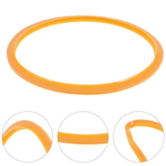 IDEANATEGRATE Cooker Lid Liner Silicone Pressure Cooker Supply 2Pcs 11.0In External Diameter