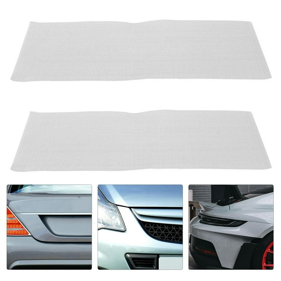Masteelf 2pcs Stainless Steel Mesh Reinforcing Mesh Stainless Wire Mesh Screen Mesh for Car Bumper Welding and Repair for Fixing Plastic Holes and Cracks DIY Tool