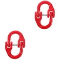 thumbnail image 1 of Masteelf 2pcs Steel Connecting Link 2T Load Chain Coupling Connector Attachment, 1 of 8