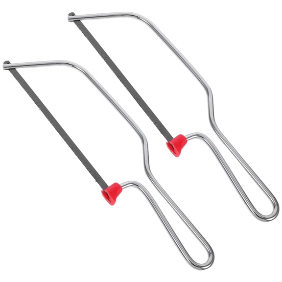 Masteelf 2pcs Steel Wire Small Hand For Crafts Diy Model Multi-Purpose Steel Woodworking Hand Tool For Efficient And Precise Cutting