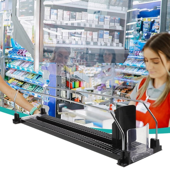 Masteelf 2pcs Supermarket Drinks Pusher Shelf Automatic Pushing Dispenser Beverage Glide Pusher for Vending Machine