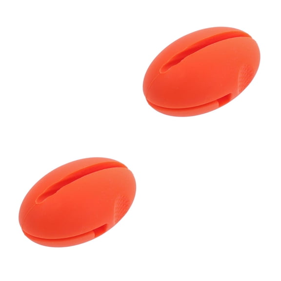 Masteelf 2-Pack Silicone Thermometer Clip Holders for Pots, Cooking Temperature Probe Clips, Pot Clips for Kitchen Use