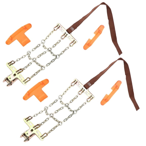 Masteelf 2pcs Tire Anti-skid Chains Wheel Chain Snow Mud Sand Road Skid-resistant Chains