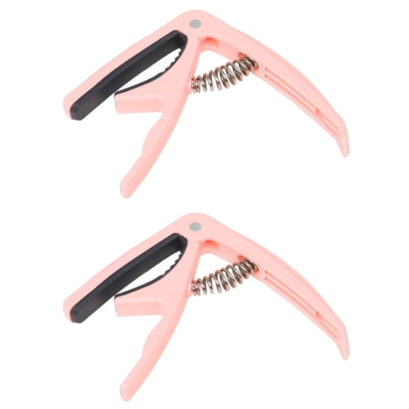 Masteelf 2pcs Ukulele Guitar Universal Capo Guitar Replacement Capo for Acoustic And Acoustic Guitar