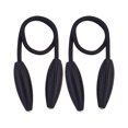thumbnail image 1 of Masteelf 2pcs Useful Curtain Tiebacks Punch Free Curtain Rope Creative Window Curtain Strap for Home Living Room Bedroom (Black), 1 of 11