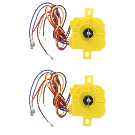 LOLIPPYY eelf 2Pcs Multi-Color Washing Machine Timer for Household Use