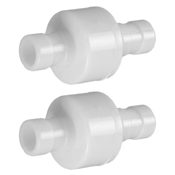 Masteelf Dispenser Check Valve for Safe Drinking Prevents Backflow Leakage White Plastic
