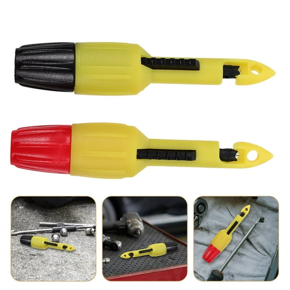 Masteelf 2pcs Wire Piercing Probes Insulation Piercing Clip Multimeter Testing Tools