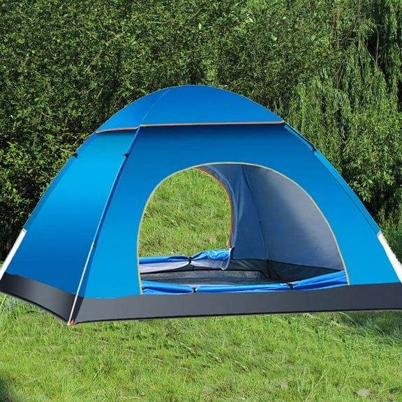 Masteelf  3 -4 Quickly Open The Folding Tent Outgoing Double Zipper
