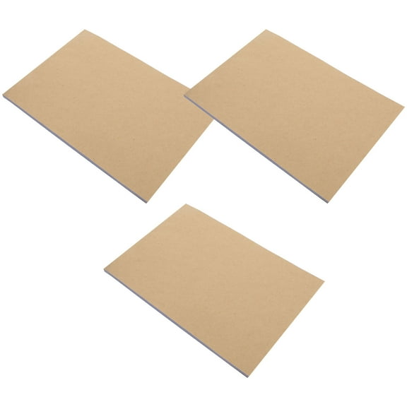 Masteelf 3 Books Portable Triplicate Notepads Multi-Part Auto-Copy Ledger Book Blank Pages For Writing Clear For Transfer Paper Long-Term Use (A5)