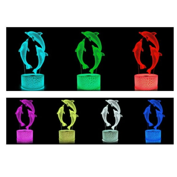 Masteelf  3 D Battery Night Light for Rechargeable 3d Moon Lamp