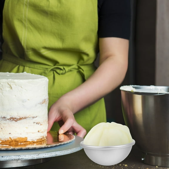 Masteelf  3 PCS Cheese Squre Mousse Cake Mold Molds for Baking Silver