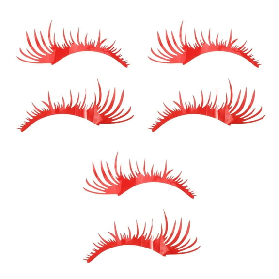 Masteelf 3 Pairs Eyelash Car Stickers automotive Headlight Eyelashes Charming Eyelashes Car Decoration Self Adhesive Eyelash Decals for Car Truck Headlight Body Decorations